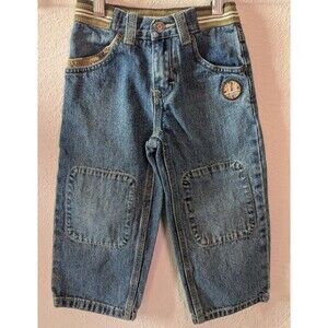 Genuine Kids By Oshkosh Baby Jeans Cotton Size 2T Carpenter Vintage (804m)